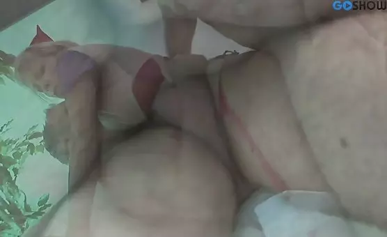 Blonde Surprises Them with Double Penetration